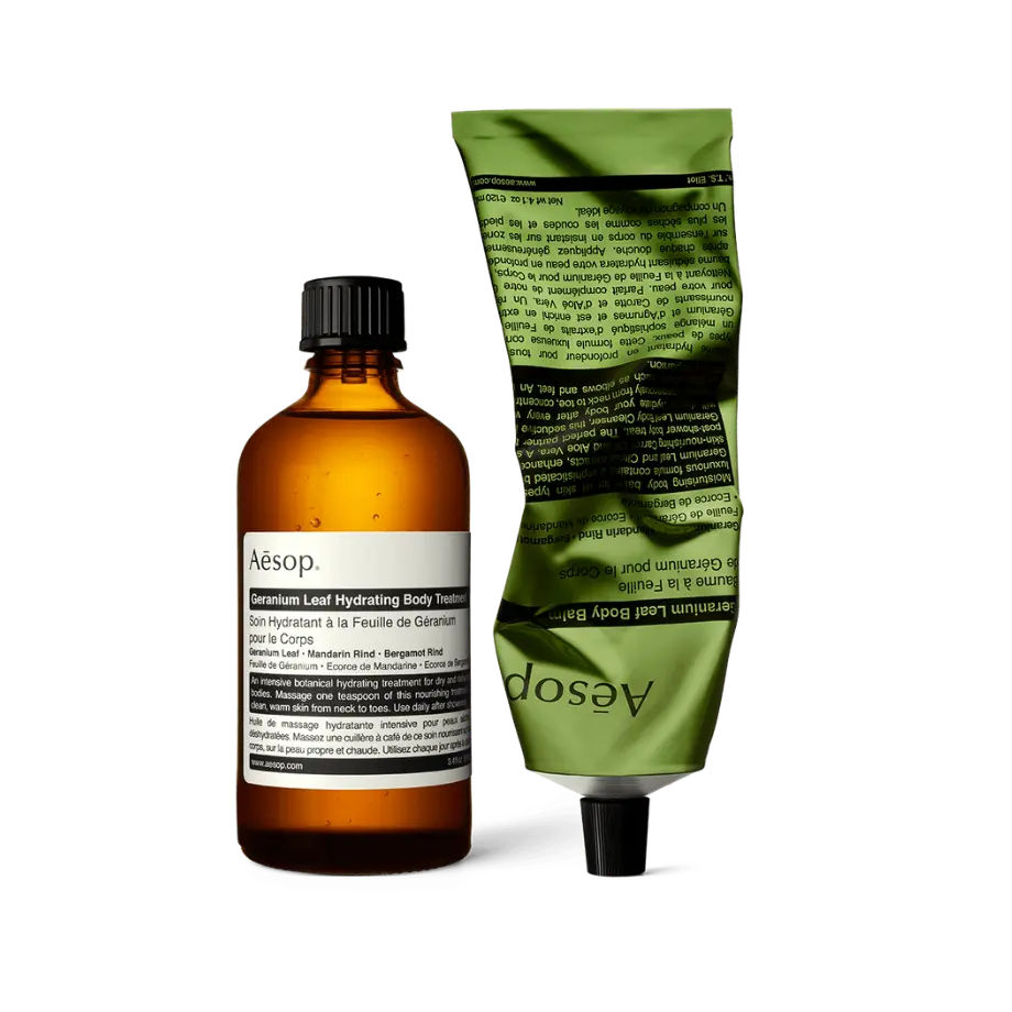 Richly Hydrating Geranium Leaf Duo